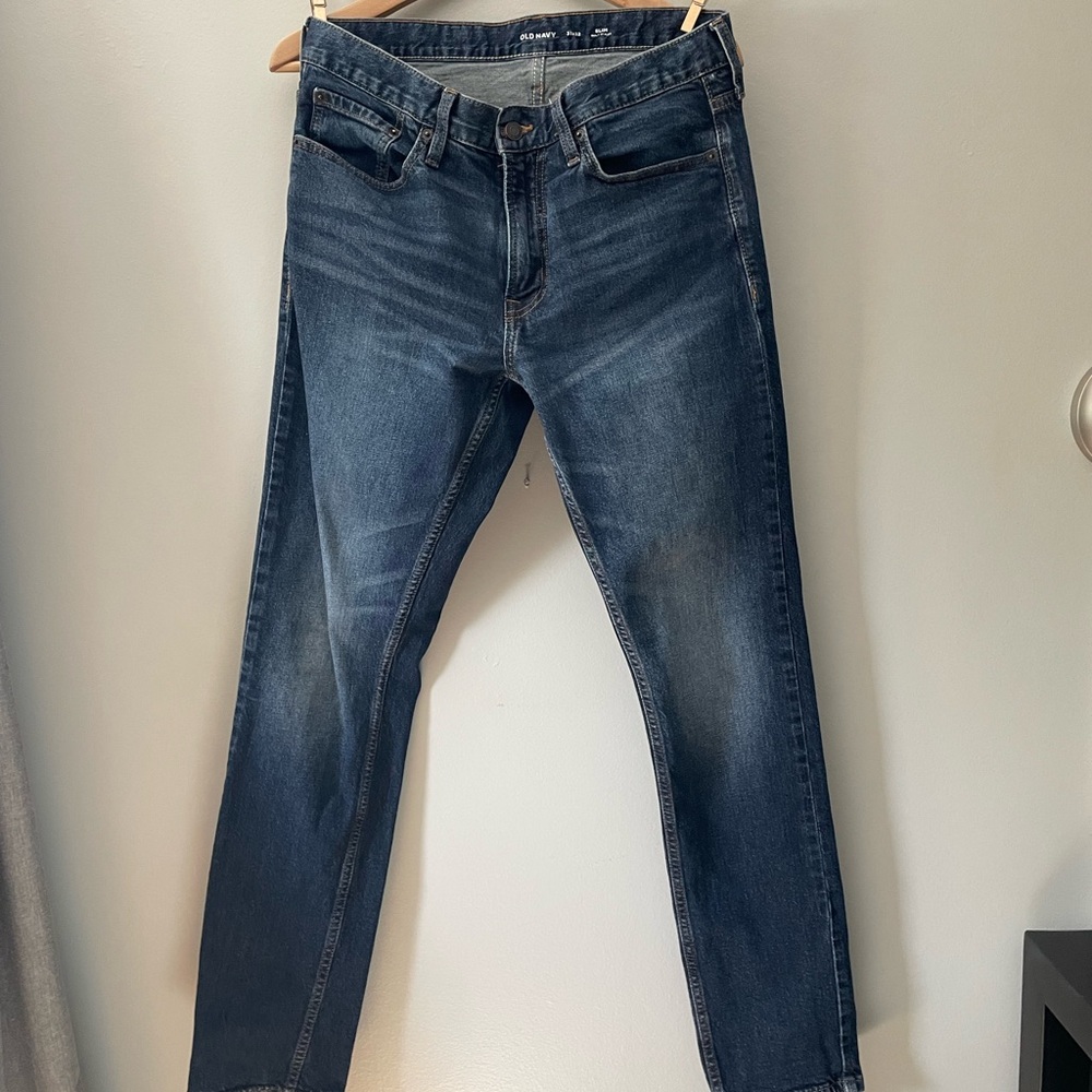 Old Navy Men's Slim Built in Flex Jeans 31 x 32